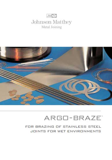 Argo-braze Stainless Steel pdf